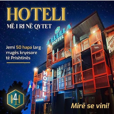 Hotel 4 Llulla Pristina Kültér fotó